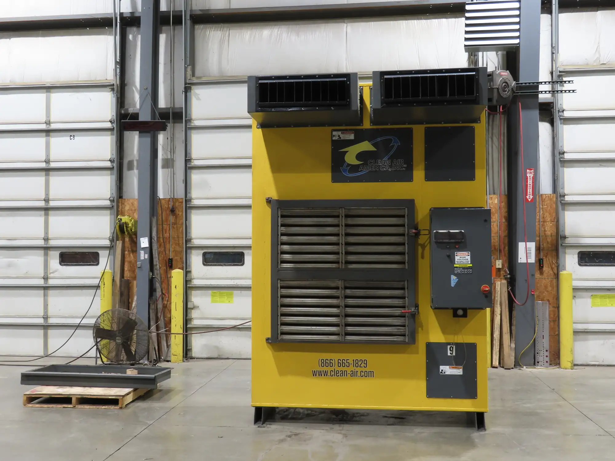 Clean Air America STR 6 Streamer Welding Dust Collector 10Hp 480V Pulser Filter