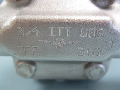 Lot (3) 1/2" & 3/4" ITT Crane Tri-Clamp Manual SS Sanitary Diaphragm Valve G2