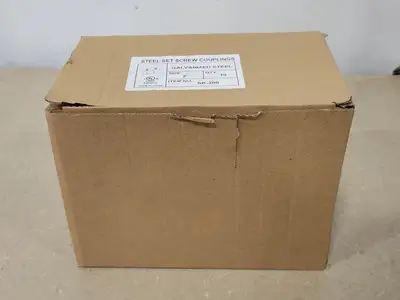 2" Steel Set Screw Coupling SK-200 (Box of 7)