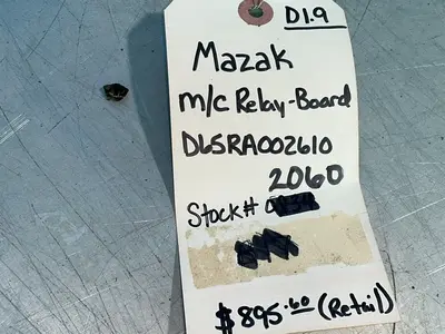 Used MAZAK D65RA002610 I/O Boards & Replacement Parts Ohio US | HGR 24 #1316160