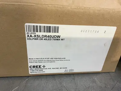 Used CREE XAXSLDR40UDW Lighting Ohio US | HGR 24 #1280283