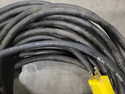 120 ft SOOW Power Extension Cord 14/3 AWG 15A 125V