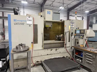 Hardinge Bridgeport Model GX 1600 CNC Vertical Machining Center with 4th Axis, New 2011