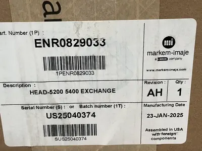 Used MARKEM IMAJE ENR0829033 Ink Jet Coders & Printers Ohio US | HGR 24 #1286772