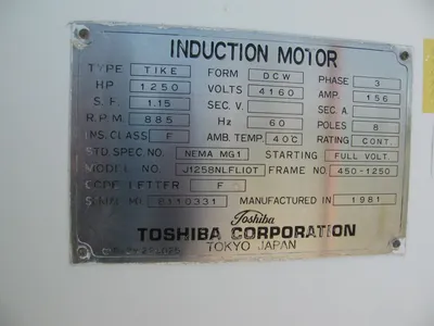 Used White Superior w Toshiba 1500HP MW64 001 Compressor Packages Oklahoma US | Borderless Services #1378156