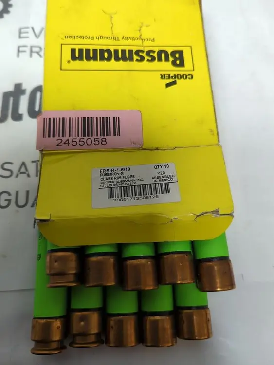 New | in-Stock COOPER BUSSMANN FRS-R-1-6/10 Miscellaneous Equipment (Electrical & Power) Ohio US | Surplus Asset Holdings #1237410