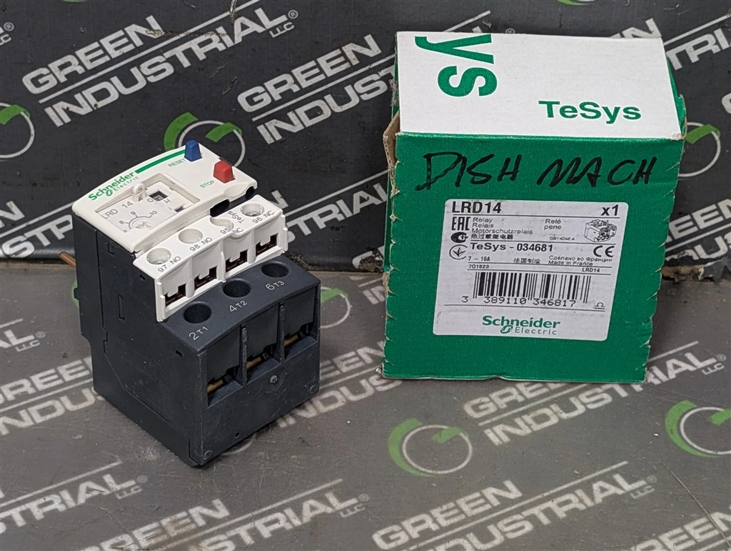 Schneider Electric LRD14 Thermal Overload Relay TeSys 034681 9623