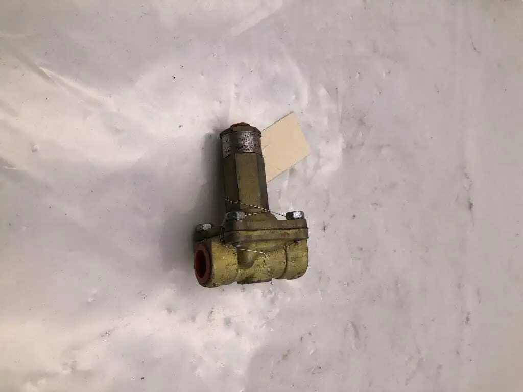 ASCO Red-Hat 1/2″ Brass Solenoid Valve 125PSI 5/8″ Oriface