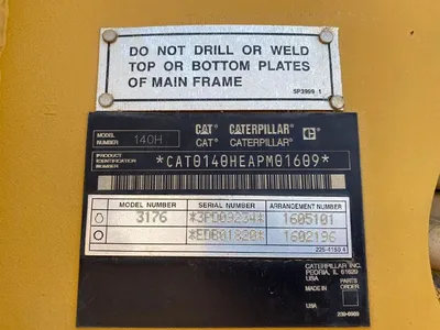 2004 Caterpillar 140H