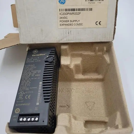 New | in-Stock GE GE IC200PWR002F 24VDC POWER SUPPLY EXPANDED 3.3VDC Power Supplies | ND Industrial Surplus #1221832