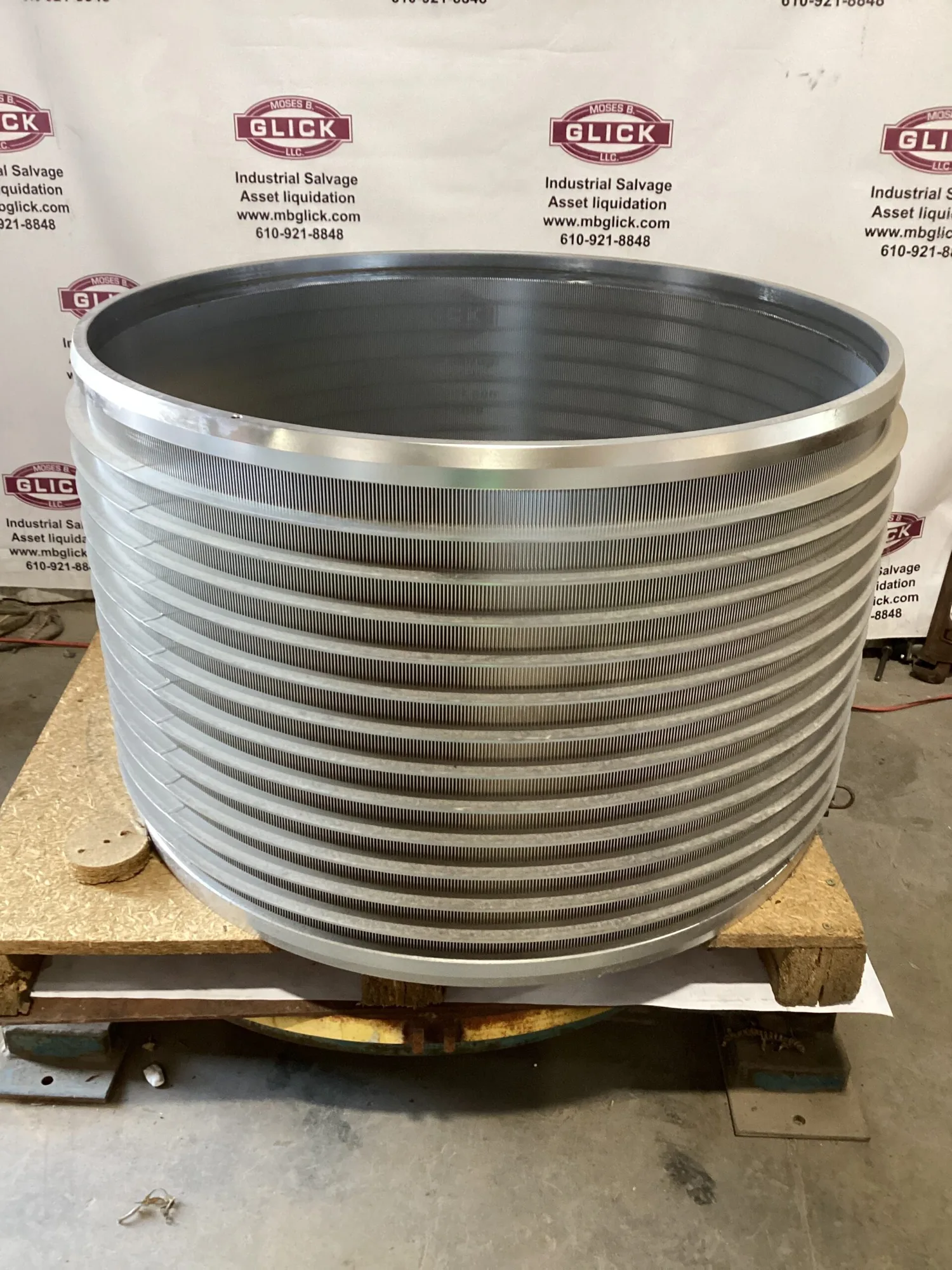 Voith 458326529 Pressure Screen Basket 36” x 24” 316 Stainless Steel-NEW