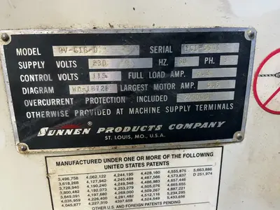Used SUNNEN PRODUCTS CO. CV616D Hones Ohio US | HGR 24 #1249353