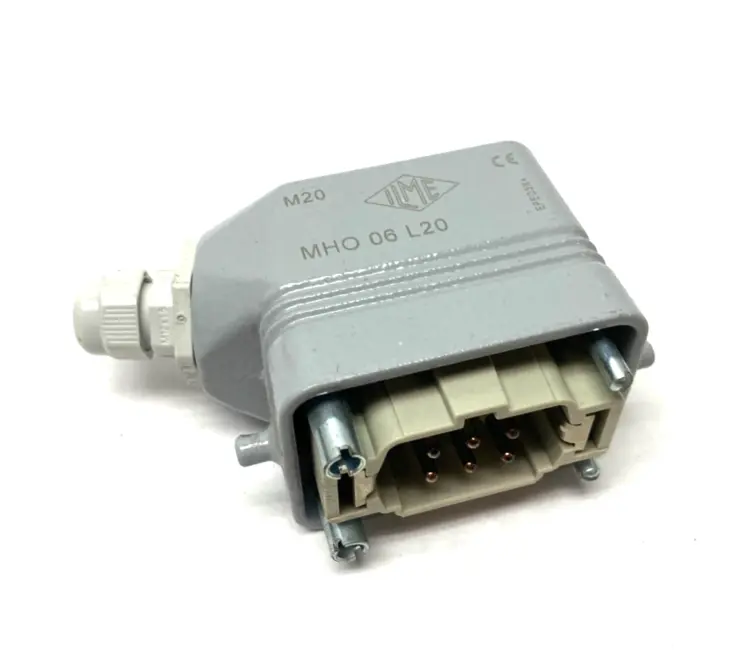 Used ILME CABLE HOOD, C-TYPE, 2-PEGS W/ 6-PIN MALE INSERT Cable & Wire | Maverick Industrial Sales #1105308
