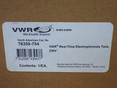 New | in-Stock VWR 76359754 Electrophoresis Ohio US | HGR 24 #755300