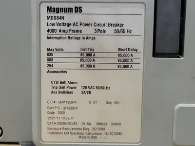 USED EATON MDS84N3VEA