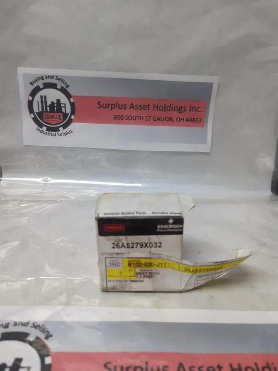 New | in-Stock FISHER 26A5279X032 Pump & Valve Parts Ohio US | Surplus Asset Holdings #1227831