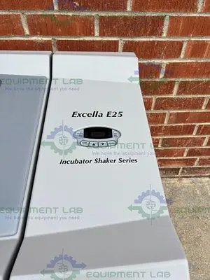 USED EPPENDORF NEW BRUNSWICK EXCELLA E25  INCUBATOR SHAKER 60°C, 120V W/ 1" ORBIT