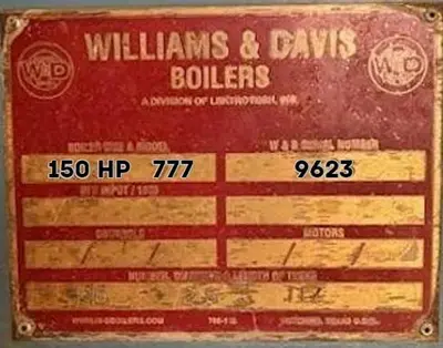 USED 2012 WILLIAMS & DAVIS 150 HP