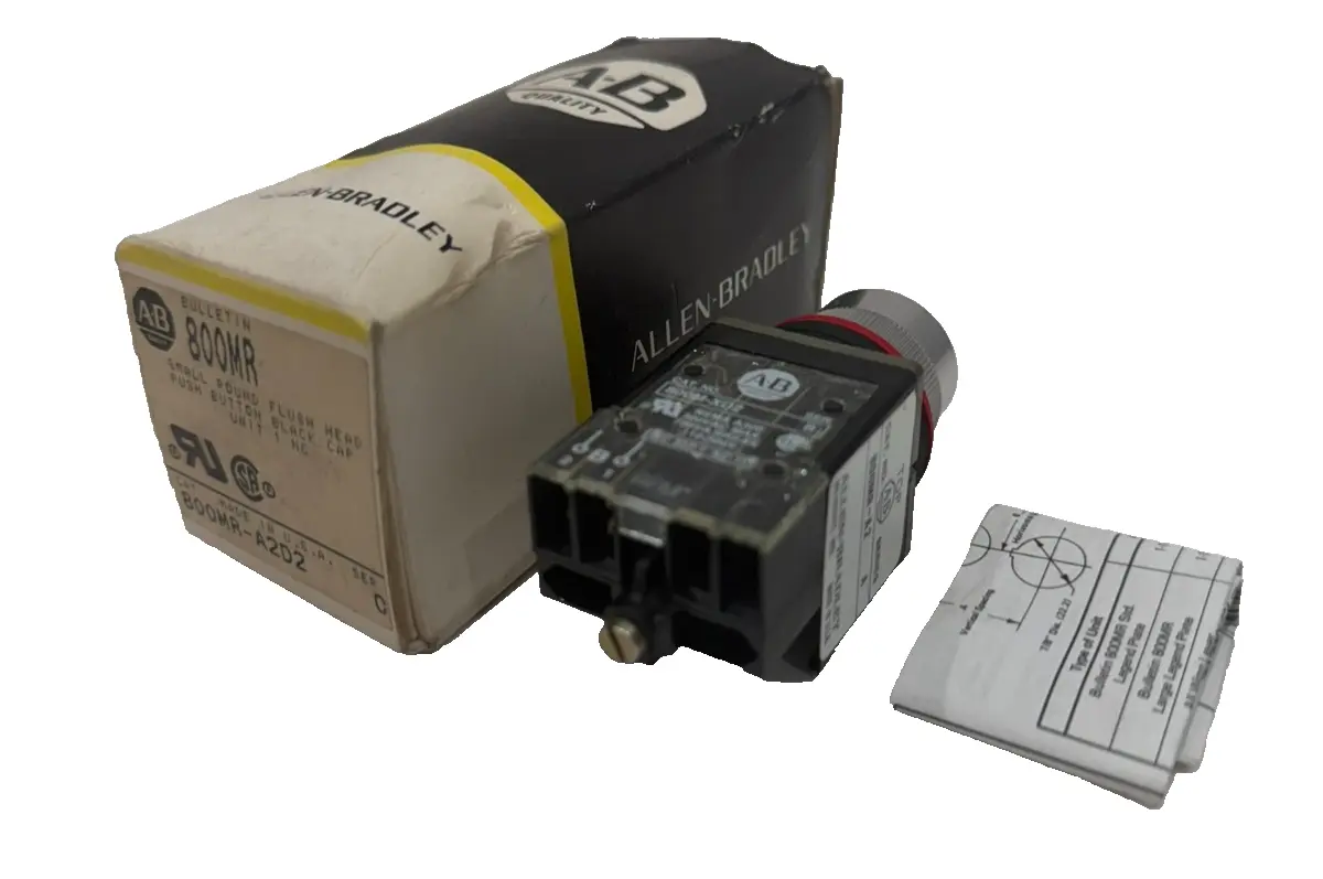 ALLEN BRADLEY 800MR-A2D2 PUSH BUTTON 800MR-A2 NEW, SURPLUS