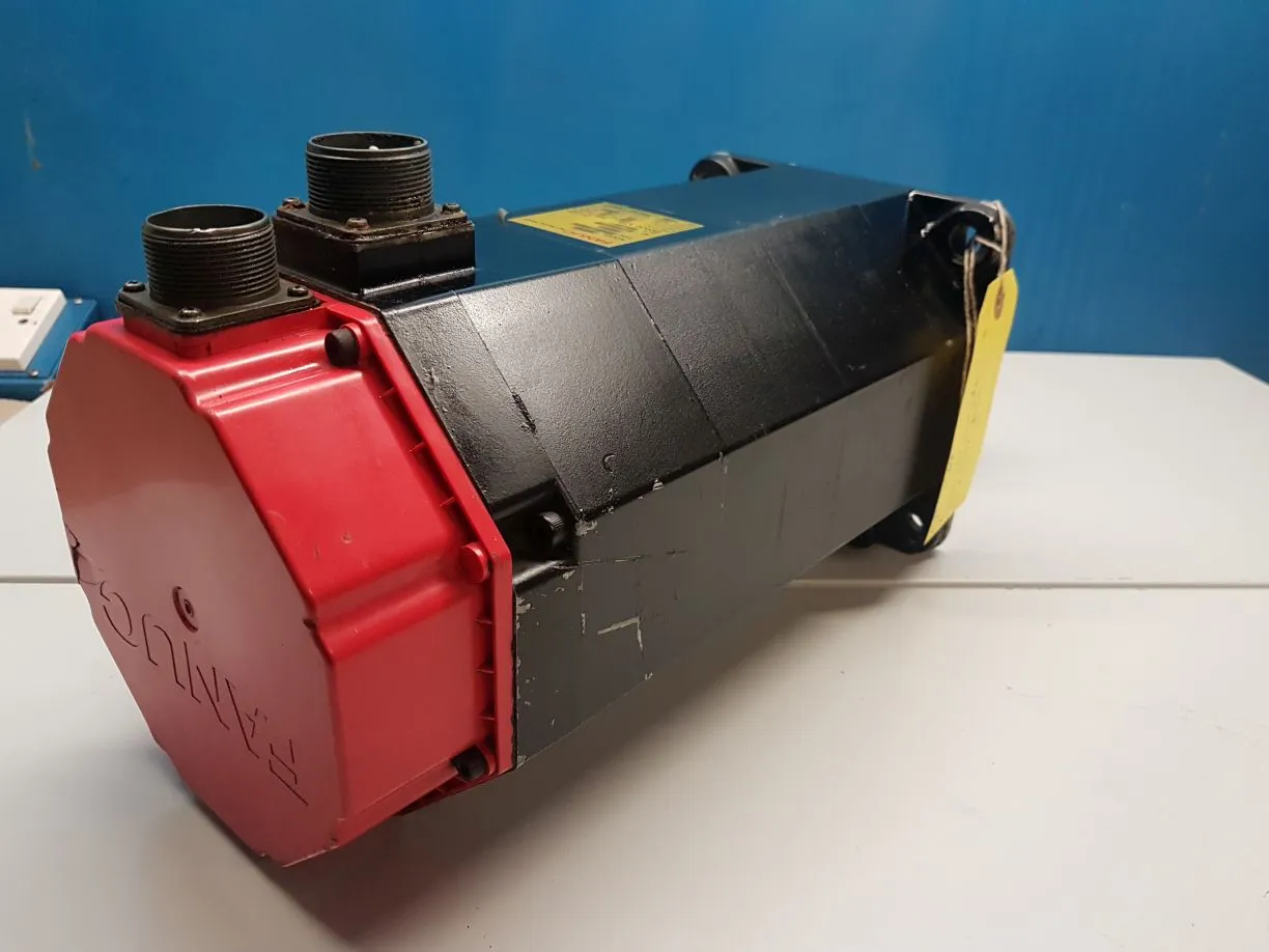 (REF 63) AC SERVO MOTOR FANUC A06B-0502-B003 20S