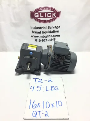 Boston Gear F715B15KVB5H3T1 Worm Right-Angle Gearmotor 15:1 Ratio