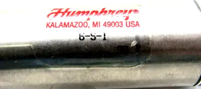 NEW HUMPHREY 6-S-1 PNEUMATIC CYLINDER 6S1