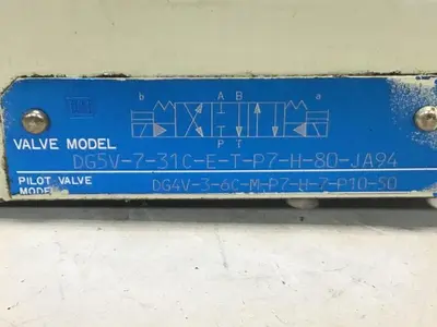 USED TOKIMEC DG5V-7-31C-E-T-P7-H-80-JA94
