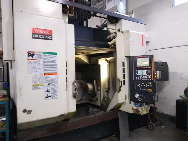 Used 2004 MAZAK VARIAXIS 730-5X Vertical Machining Centers Illinois US | Revelation Machinery #403197