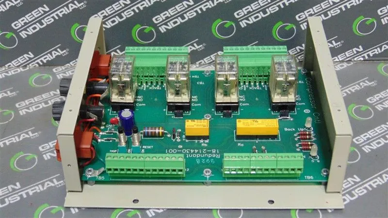 Compressor Controls Corporation 18-214430-001 Redundant Relay Board Used