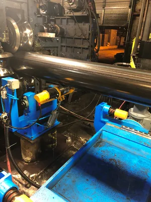 New ERWTech/UCG High-Speed Flying Cold Saw, Double-Cut