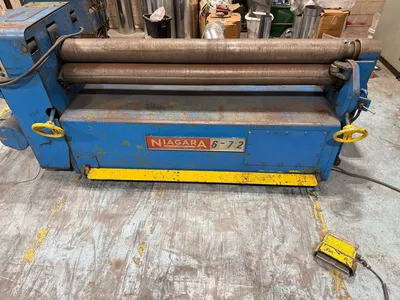 NIAGARA 6-72 Plate Bending and Slip Roll | Kempler Machinery (1)