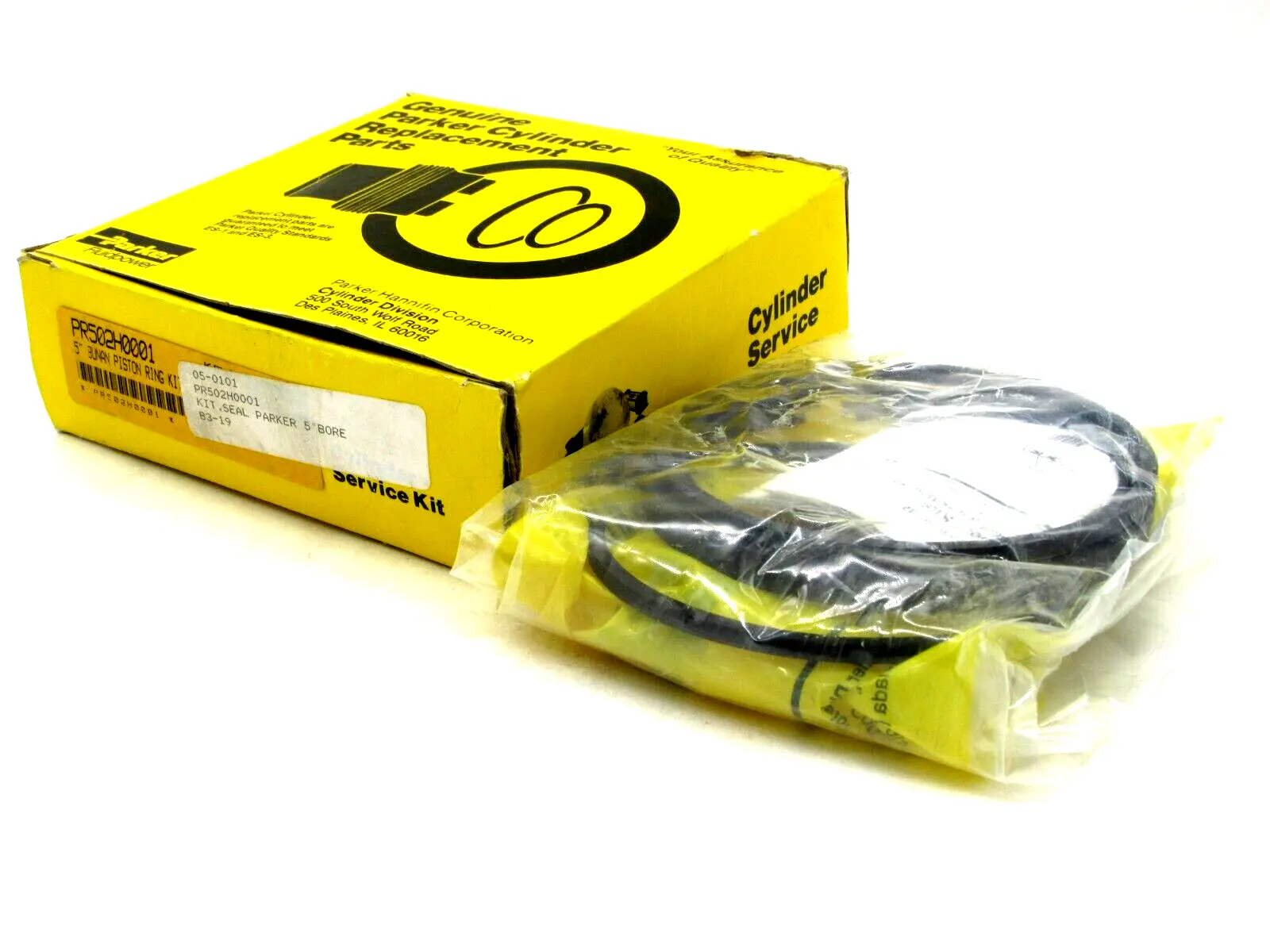 NEW PARKER PR502H001 5" BUNAN PISTON RING SET