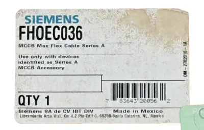 NEW SIEMENS FHOEC036