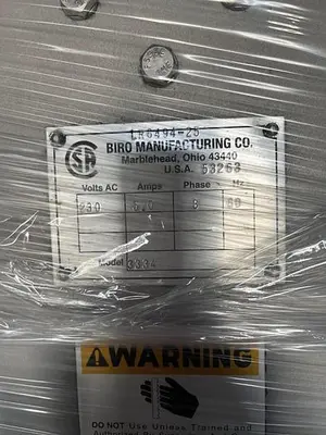 USED BIRO MANUFACTURING CO 3334