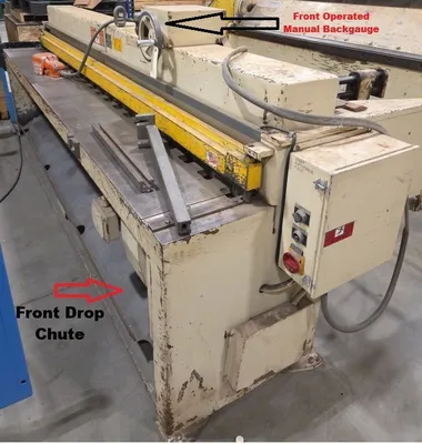 ROPER WHITNEY 10M14 Power Squaring Shears (Gauge) | THREE RIVERS MACHINERY (1)
