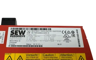 USED SEW EURODRIVE DFE32B