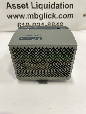 SOLA SDN 10-24-100 Switching Power Supply 24V 115/230V
