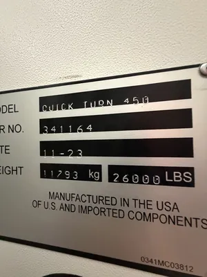 Used MAZAK QUICK TURN 450 CNC Lathes Kentucky US | Machine Tool Emporium #1498655