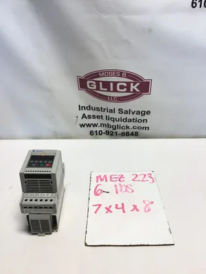 USED Allen-Bradley ⚙️ SERIES C MODEL: BUILT WITH ADVANCED SMART SPEED CONTROL TECHNOLOGY FOR PRECISION AND EFFICIENCY.