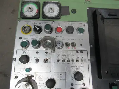 Hitachi Seiki Operator Interface Panel W/Swing Arm Removed From a HT25 CNC