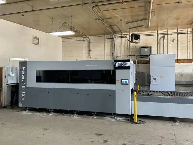 Used 2026 ACCURL MASTERLINE 3015 Laser Cutters Illinois US | Revelation Machinery #404060