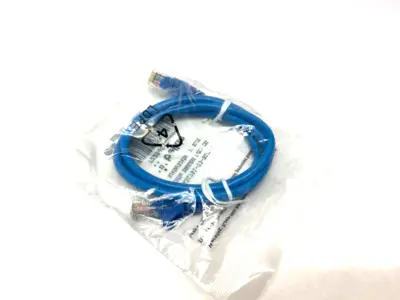 A3L791-03-BLU-S | Belkin  Cat5 Snagless Patch Cable RJ45 to RJ45 3' Length LOT OF 2 - New