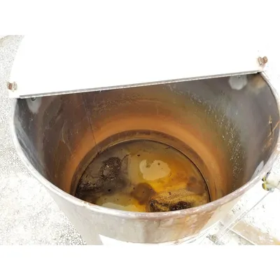 Used Stainless Steel Liquid Tank - 140 Gallon