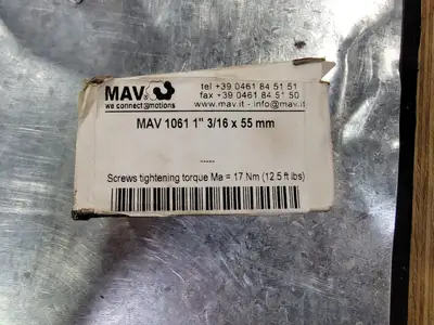 1-3/16" x 55 mm Locking Assembly/Keyless Bushing 1061