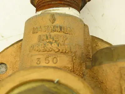 Union Carbide R5210M774 Pressure Regulator Gas Welding 350 PSI Max