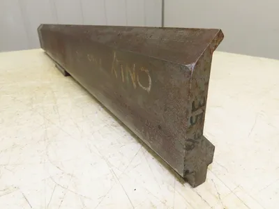 Press Brake Gooseneck Punch Die 35-3/8" Long 90° V 1/4" Finger 3-3/4" H