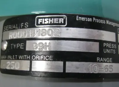 NEW Fisher Type 99H