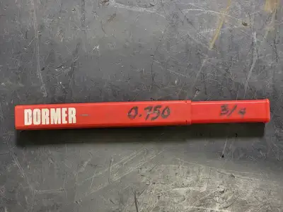 3/4in. x 9-1/2in. Chucking Reamer, 0.750in. Dia. Str. Shank