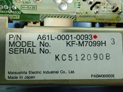 USED FUJITSU KFM7099H