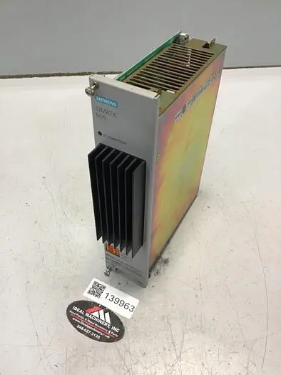 Used SIEMENS 505-6660 Power Supplies Michigan US | Ideal Machinery #968633